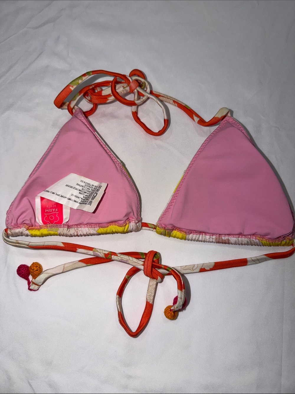 Farm Praia Bikini Top Size Small - Picture 6 of 10